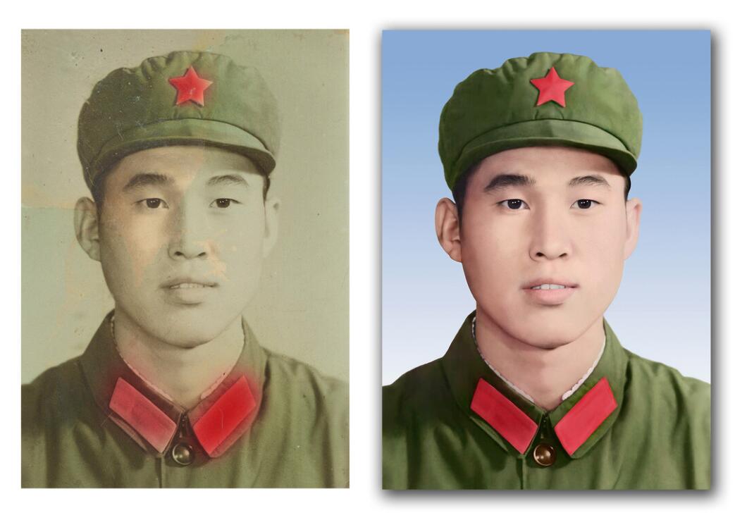 满洲里破损照片修复-18